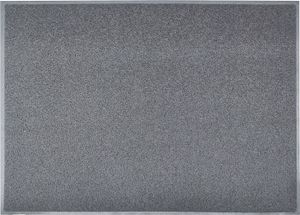 Winylowa mata spaghetti w dwóch kolorach z nadrukiem lub bez Szara 90 x 120 cm
