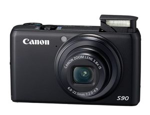 Canon S90 PowerShot, 10 MP, Kompaktkamera, 25,4/43,2 mm (1/1.7"), 3,8x, 4x, 6 - 22,5 mm