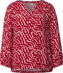 printed mat-mix shirt w.button 36278 glory red Größe 42