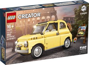 LEGO 10271 Fiat 500 Spielzeugauto, Konstruktionsspielzeug, Modell zum Bauen