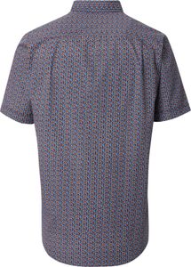 Redmond Herren Freizeithemd Kurzarm (251455990), Größe:3XL, Farbe:Orange (210)
