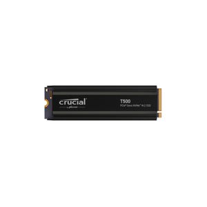 Crucial T500 with heatsink   1TB PCIe Gen4 NVMe M.2 SSD