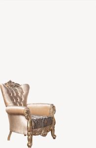 Barokowy fotel Chesterfield Sofa Meble Meble Kanapy Sofy Krzesło