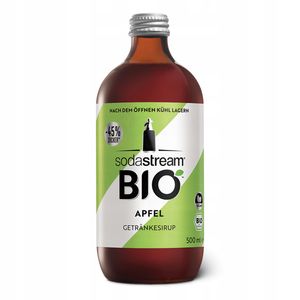 Sodastream Bio Getränkesirup Apfel 500ml - Sirup mit -45% Zucker (1er Pack)