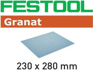 FESTOOL Schleifpapier Granat 230 x 280mm P40, 25Stk. - AUSLAUF o.NF.