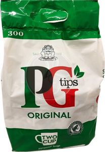 Schwarzer Tee 300 Beutel - PG - Black tea 300 tips - 870 g (Flat Tea Bags)