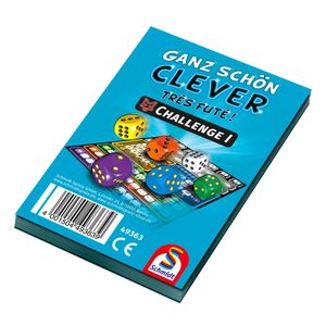 Schmidt Spiele rodinná hra Ganz Schön Clever Challenge 1, speciální blok, náhradní blok, náhradní blok pro hru s kostkami, 46363