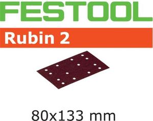 Festool Schleifstreifen STF 80X133 P150 RU2/10 Rubin 2 50 Stk