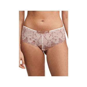 Passionata White Nights Short Slip Transparenter Tüll mit Blumenstickerei, Perfekte Passform, Angenehm auf der Haut