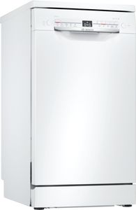 Bosch Serie 2 SPS2IKW10E, Stojací, Úzká (45 cm), Bílá, Knoflíky, 1,75 m, 1,65 m