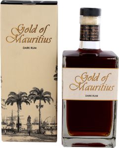 Gold of Mauritius Dark Rum + Box 700ml 40% Vol.