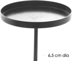 Kerzenpick 6,5Cm Schwarz 54499