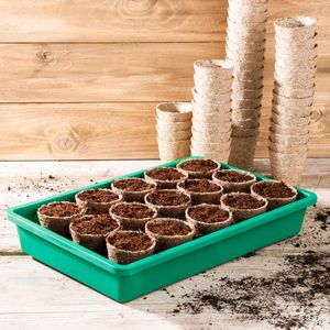 10x Pikierplatte 40 Loch Saatschale Anzuchtplatte Pikierschale Anzuchtschale 