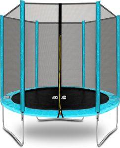 Aga SPORT TOP Trampolína 180 cm Světle modrá + ochranná síť Aga SPORT TOP Trampolína 180 cm Světle modrá + ochranná síť