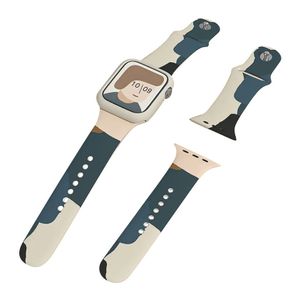 Silikon Armband Sportarmband für  Apple Watch 7 / SE / 5/4/3/2 (41mm / 40mm / 38mm)