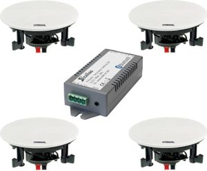 LYNDAHL CS200BT-Kit wahlweise mit 2 oder 4 Lautsprechern und Bluetoothverstärker Größe: mit 4 Lautsprechern LYNDAHL CS200BT-Kit wahlweise mit 2 oder 4 Lautsprechern und Bluetoothverstärker Größe: mit 4 Lautsprechern
