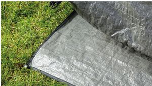 Outwell Starhill 5 Schützender Fußabdruck Grau  Grau One Size
