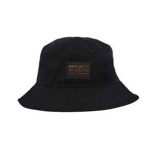 REPLAY Bucket Hat M / L Black