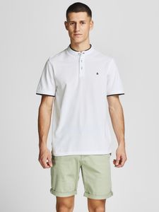 Jack & Jones Shirt T-Shirt mit Stehkragen JJEPAULOS MAO POLO