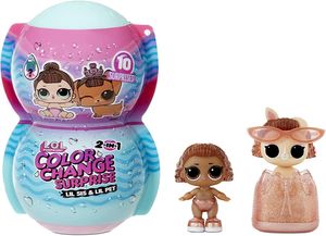 MGA Entertainment 580768EUC L.O.L. Surprise Color Change 2-in-1 Me & My Lil Sis & Lil Pet