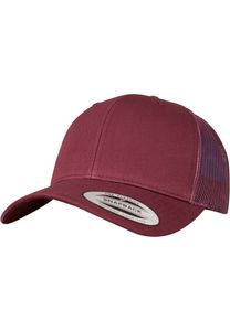 FLEXFIT 6606 | Retro Trucker Cap / Kappe / Mütze / Hut - Farbe: Maroon - Größe: One Size