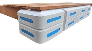 Marina White 22 rohový - fendry na molo, člunový fendr pro ochranu motorových člunů, lodí, jetski a jachet 50x22x6cm MARINA SUPERHIT SEZÓNY 2024
