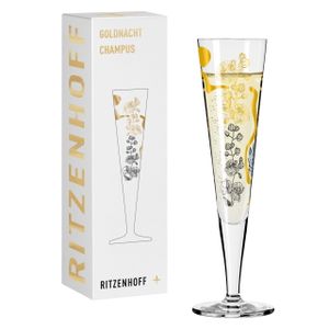 Goldnacht Champagnerglas #38 Von Concetta Lorenzo