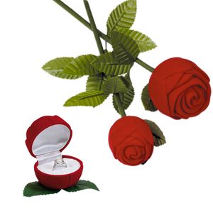 Ring Etui / Ringbox Verlobungsring „Rose“, Modellvariante:Etui ohne Stiel