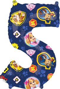 Paw Patrol 5. Geburtstag Folienballon 66cm