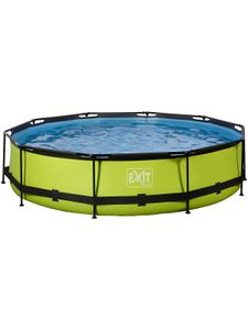 Exit Toys Sport EXIT Lime Pool ø360x76cm mit Filterpumpe - grün Pools Planschbecken auswahloutd sportflashsale lagerverkauf
