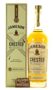 Jameson Crested Blended Irish Whiskey, 0,7l, alc. 40 Vol.-%