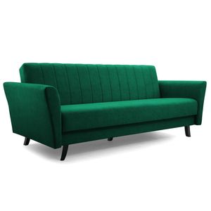 Ecksofa Sofa Couch DL-Klapp-System Schlaffunktion Bettkasten LINEA KRONOS 19