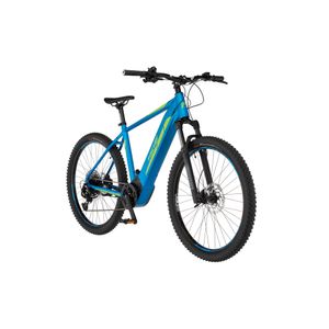 FISCHER E-Bike Pedelec Mountainbike MONTIS 6.0i, Rahmenhöhe 51 cm, 29 Zoll, Akku 504 Wh, Mittelmotor, Kettenschaltung, Brose Display, blau
