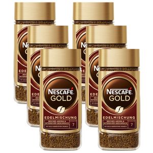 NESCAFÉ Gold Edelmischung löslicher Kaffee (6 x 200g)