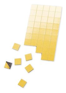 TimeTEX Magnet-Plättchen selbstklebend, 10x10 mm, 200 Stück