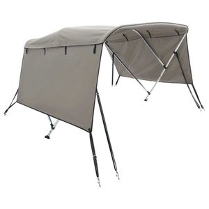 vidaXL 3-Bow Bimini-Top mit Seitenteilen 183x(170-182)x137 cm