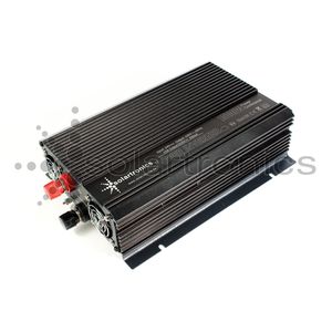 SOLARTRONICS NM1500 Spannungswandler 24V 230V modifizierter Sinus 1500W - 3000W Spitzenleistung - Wechselrichter 24V auf 230V Stromwandler mit Schuko-& USB Anschluss Solar Inverter Umwandler