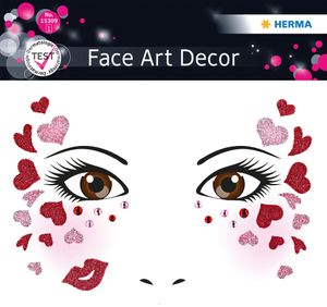 HERMA Face Art Sticker Gesichter "Love"