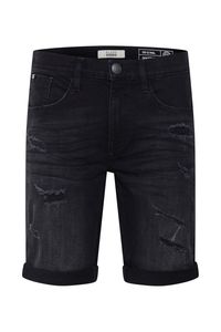 BLEND BHDeniz Herren Jeans Shorts Kurze Denim Hose im Destroyed-Optik aus Stretch-Material Regular Fit