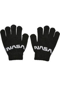 Mr. Tee NASA Knit Glove Kids black - S/M