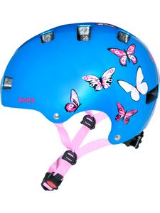 uvex 6729124 - Fahrradhelm  butterfly blau Gr.51-55 cm