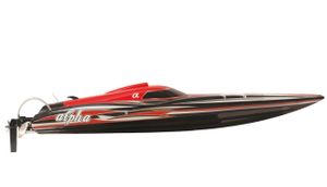 Amewi Speed Rennboot ALPHA 1060mm 4-6S red "ALPHA Flame Scheme"