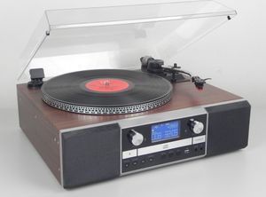 Soundmaster Nostalgie-Plattenspieler PL905, CD, AUX, Encoding, USB, UKW