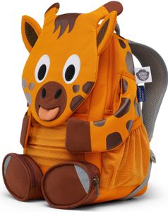 AFFENZAHN Großer Freund Giraffe Rucksack Kinder orange
