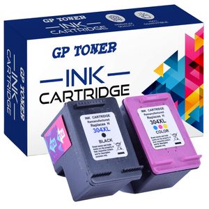 2x Tusze do HP 304XL DeskJet 3730 2632 2633 3720 2630 3735 3750