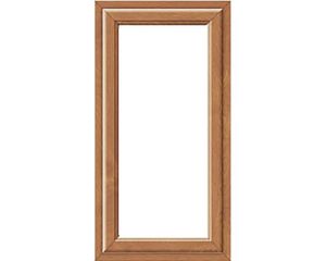 Plastové okno jednokrídlové Bravo OS1 zlatý dub/biela 60x90 P