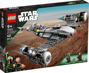 LEGO Star Wars Der N-1 Starfighter des Mandalorianers aus Das Buch von Boba Fett, Raumschiff-Spielzeug zum Bauen, Set mit 4 Charakteren inkl. Baby Yoda-Figur 75325