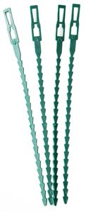 Popruh na viazanie rastlín, plastový, 17 cm (30 ks)