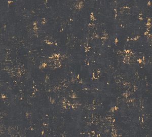A.S. Création Vintagetapete Blooming Vliestapete schwarz gold 10,05 m x 0,53 m A.S. Création Vintagetapete Blooming Vliestapete schwarz gold 10,05 m x 0,53 m