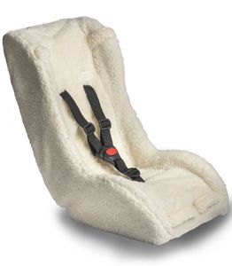 Melia Bakfiets Insert Chair - Kleinkindskala, weiß, 8-18 Monate, 550 g, 27,5 x 45 x 50 cm